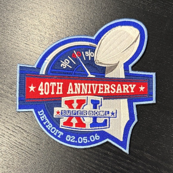 Super Bowl 40 XL Patch - Picture 1 of 3
